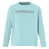 Striker Swagger UPF Quick-Drying Long-Sleeve Fishing Glacier Shirt In Large