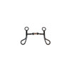 The Epic Animal Bit Argentine 5" 3-Piece Mouth Piece Snaffle