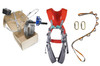Ziplinegear 50' Chetco Zip Line With Child's Full Body Harness Kit