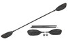 Sea Eagle 8' 4 Part Asymmetric Spoon Blade Paddle