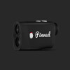 Pinned Golf Prism Golf Rangefinder  Rechargeable Battery Black