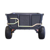 Clam Polar Trailer 61.5" X 42" X 17" Hd Max Tandem Axle Trailer, Black