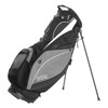 Izzo Golf Lite High Strength Polyester Stand Golf Bag in Black/Gray