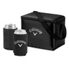 Callaway Soft Cooler Black Bag Gift Set with Magnetic Koozies