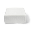 Hush Blanket Iced 54x75" White Mattress Protector in Full