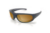 Sun Rider Progressive Mirror Bronze Lens Sunglasses with Black Frame