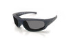 Icicles Sun Rider Singal Polarized Grey Lens Sunglasses with Black Frame