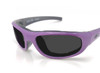 Icicles Sun Rider Progressive Transition Grey Lens Sunglasses with Purple Frame