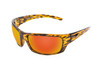 Stinger Singal Transition Mirror Orange Lens Sunglasses with Tortoise Frame