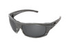 Icicles Stinger Singal Polarized Grey Lens Sunglasses with Woodgrain Frame