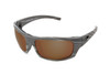 Icicles Stinger Singal Standard Brown Lens Sunglasses with Woodgrain Frame