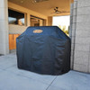 Wild Fire Ranch Vinyl Black Grill Cart Cover in 36"