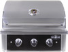 Wild Fire Ranch Pro 304 Stainless Steel Black Propane Gas Grill in 30"