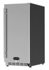 Wild Fire Stainless Steel Outdoor Mini Fridge in 15"