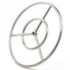 Grand Canyon 12" Stainless Steel Fire Pit Burner Single Ring with 1/2" Hub