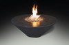 Grand Canyon 48" x 48" Olympus Round Black Natural Gas Fire Pit Table