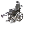 Ev Rider Hw1_18 Spring 4 Wheel Wheelchair-Manual Silver