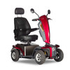 Ev Rider S12E- Red Vita Xpress 4 Wheel Power Scooter Red