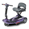 Ev Rider Transport M Easy Move 4-Wheel Travel Mobility Power Scooter in Plum