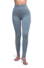Good Rider Womens Full Seat Bodyscuplting Fitness Silver Tights Size L-XL