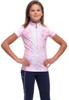 Good Rider Girls Ideal Show Lilac Tiedye Shirt Size 14