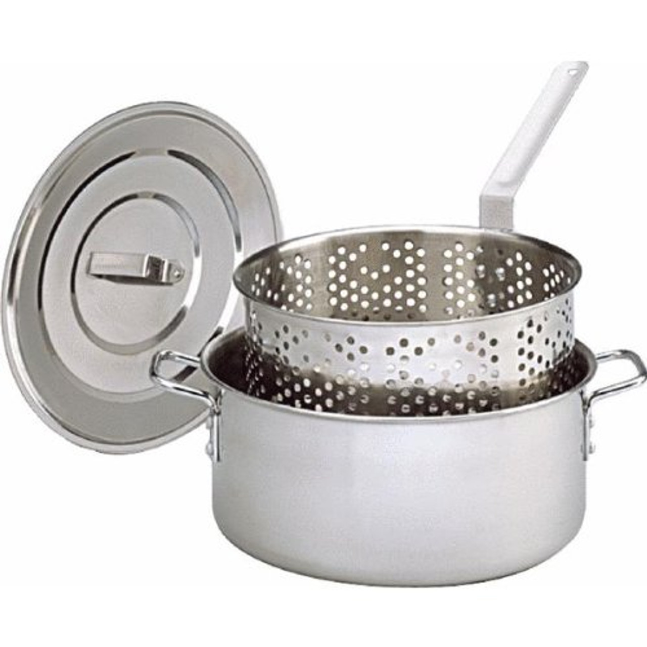 King Kooker KK36SR-36 qt. Stainless Steel Pot - Basket - Lid