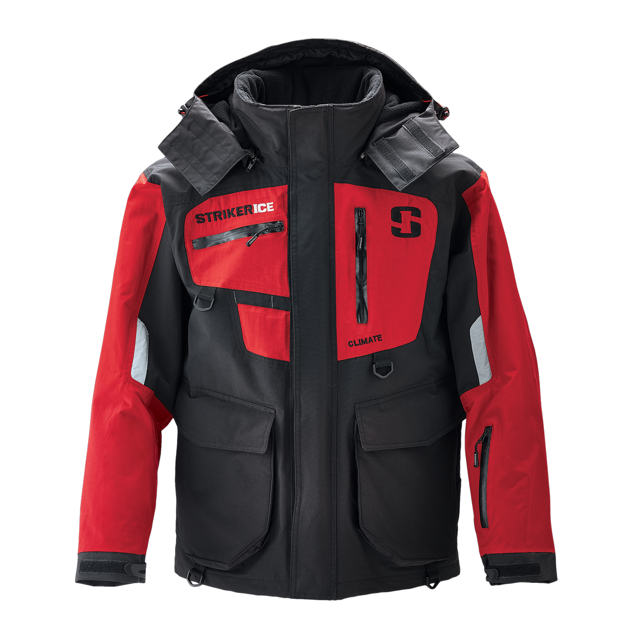 Striker Ice Climate Jacket - Black/Red - L