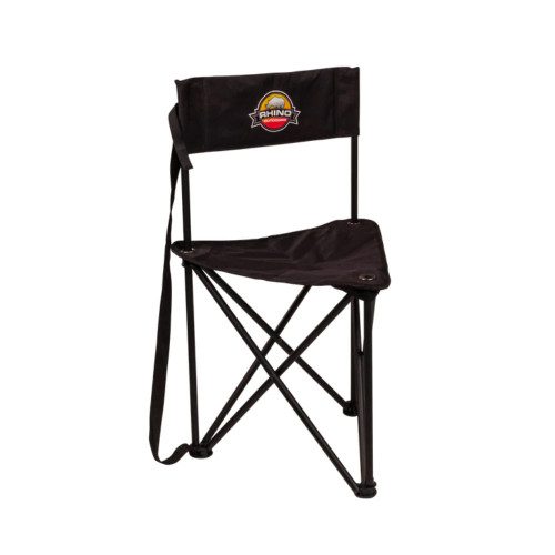 Rhino Blinds Folding Tripod Hunting Chair with Powder-Coated Steel Frame