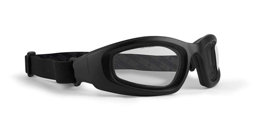 Epoch Eyewear Sport Motorcycle Goggles Black Frame With Clear Lens