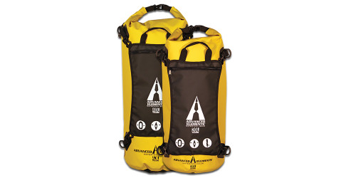 Advanced Elements 40 Liters Stashpak Roll Top Dry Yellow and Black Bag