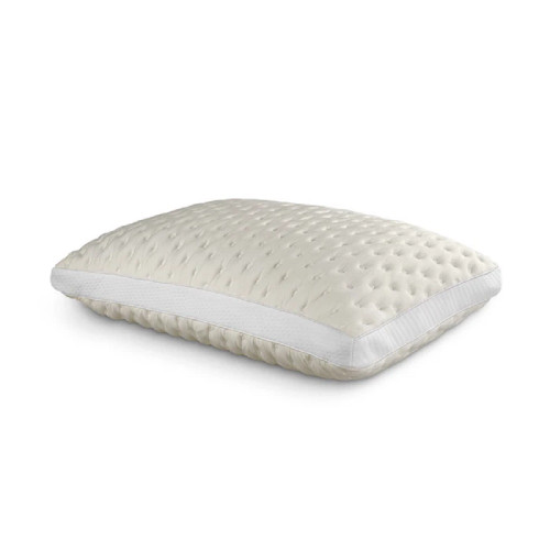 Purecare Bamboo Memory Foam Med Puff Pillow In Size King