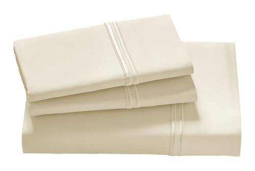 Purecare Arbor Premium Modal Long-Staple Cotton Queen Ivory Sheet Set