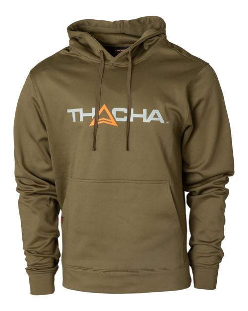 Thachagear Thacha Logo Hoodie Sweatshirt MoSoftshell in size 3X Large