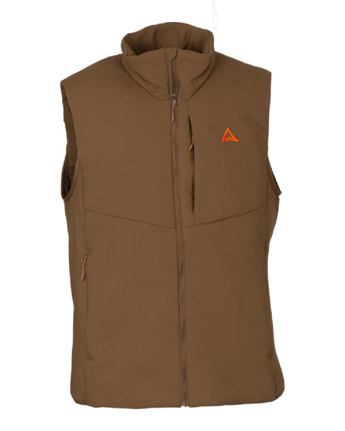 Thachagear L 3 PrimaLoft Vest Brown Oak in size Medium