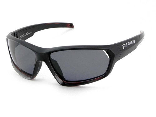 Peppers Depth Charge Matte Black Fade Tort WithSmoke Lens Sunglasses