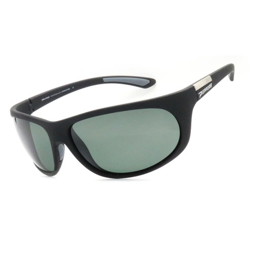 Peppers Jax Matte Rubberized Black With G-15 Polarized Sunglasses