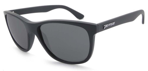 New Peppers Polarized Sunglasses Mohana Matte Black with Smoke Polarized Lens
