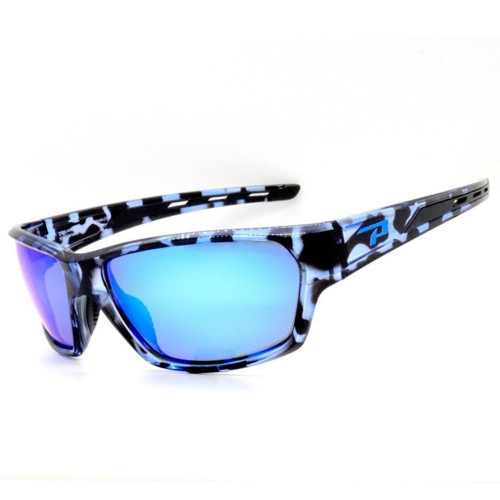 Peppers Mission Blue Tortoise Fade Polarized Lens Sunglasses