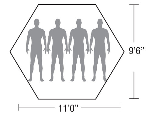 NEW MMI Catoma 98607-GS Groundsheet For Eagle Speeddome Tent Shelters