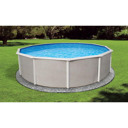 NEW BlueWave Products ABOVE GROUND POOLS NB2530 27' Round 52" Belize Steel Pool