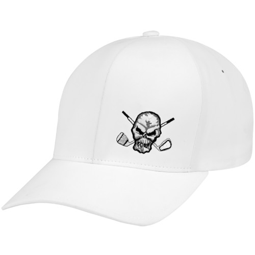 Tattoo Golf White Delta Hybrid Tech Golf Hat
