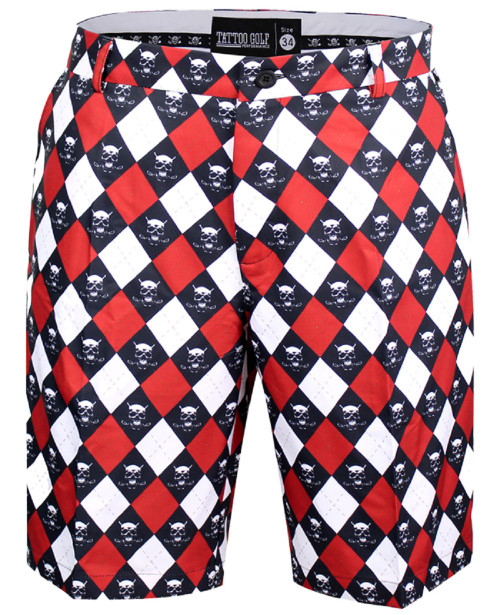 New TATTOO GOLF Monster ProCool Golf Shorts - Size 34