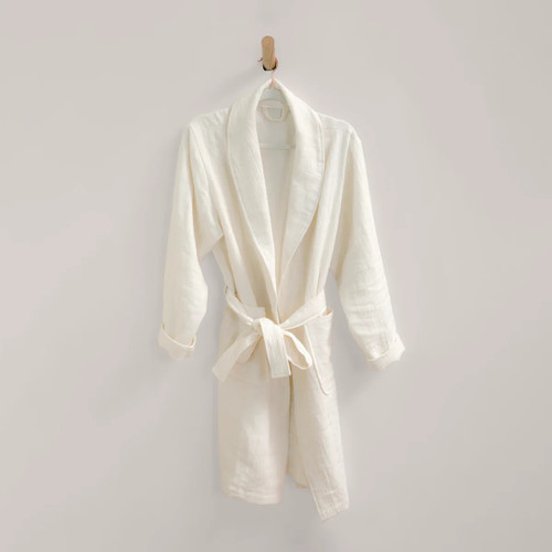 Purecare Dr. Weil Featherweight Robe Ecru In Size Large-X-Large