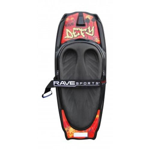 Rave Sports 02814 Defy Kneedboard - Warm Red