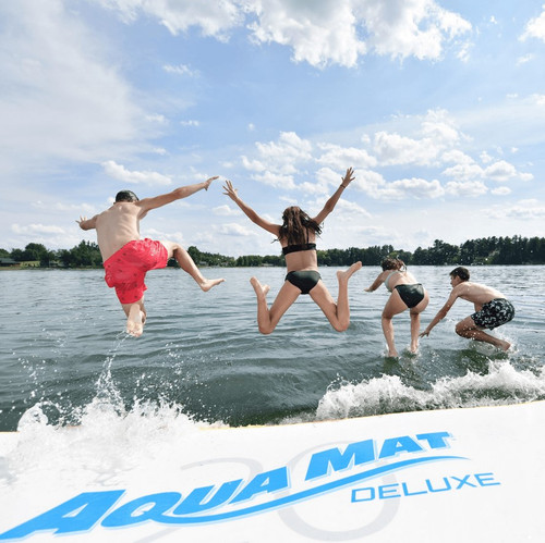 Rave Sports Aqua Mat Deluxe 20' Inflatable Water Platform