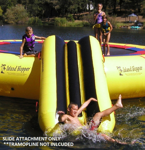 Island Hopper 9' Bounce N Slide Water Trampoline Attachment ONLY, Yellow