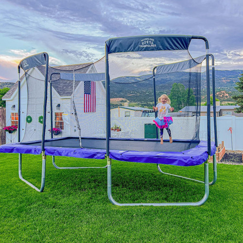 Skywalker 17' X 10' Rectangle Olympic-Sized Premium Trampoline With Enclosure