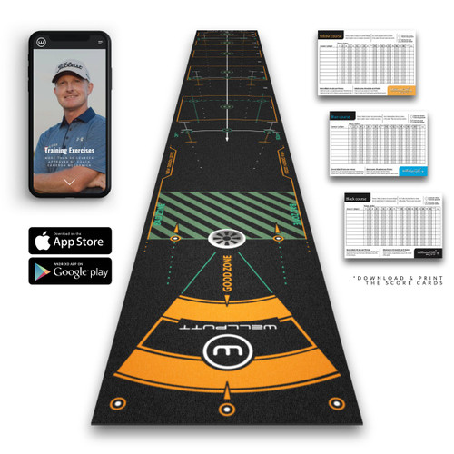 New Wellputt Golf Premium Pro Putting Mat 13 Ft