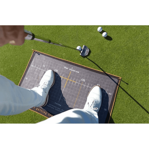 WellPutt Welltowel 3-in-1 Golf Club Cleaning Towel, Stance Aid, Putting Mat 31" x 5.5"