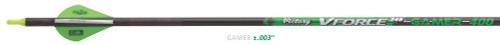 New Victory Archery VForce Gamer 400 Spine Shaft - 12 Pack Arrows